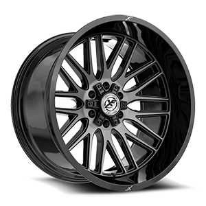 Gloss Black & Brushed 