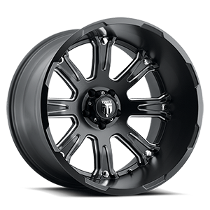 Satin Black Milled