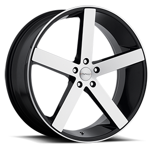 Gloss Black & Machined