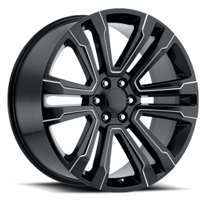Gloss Black Milled