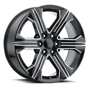Gloss Black Milled