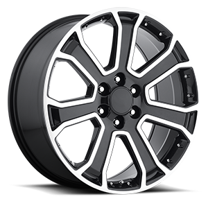 Gloss Black Machined