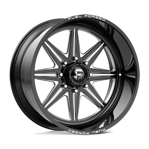 Gloss Black Milled