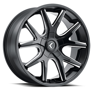 Satin Black Milled