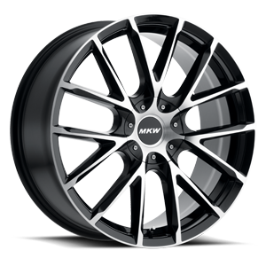 Gloss Black Machined Face