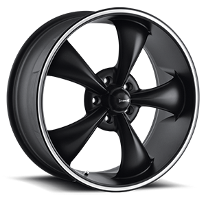 Black with Machined Trim