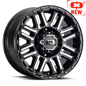 Gloss Black Machined Face