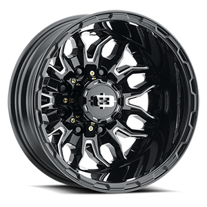 Gloss Black Milled