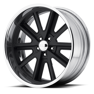 Two-Piece Hot Rod Black Center Polished Barrel