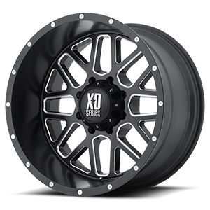 Satin Black w/ Milling