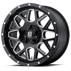 Satin Black w/ Milling