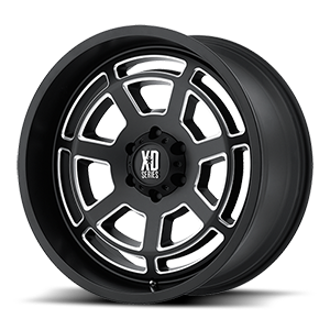 Satin Black Milled