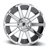 Fuel 1-Piece Wheels Contra - D614
