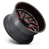 Fuel 1-Piece Wheels Hurricane - D808