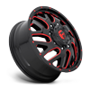Fuel Dually Wheels Triton Dually Front - D656
